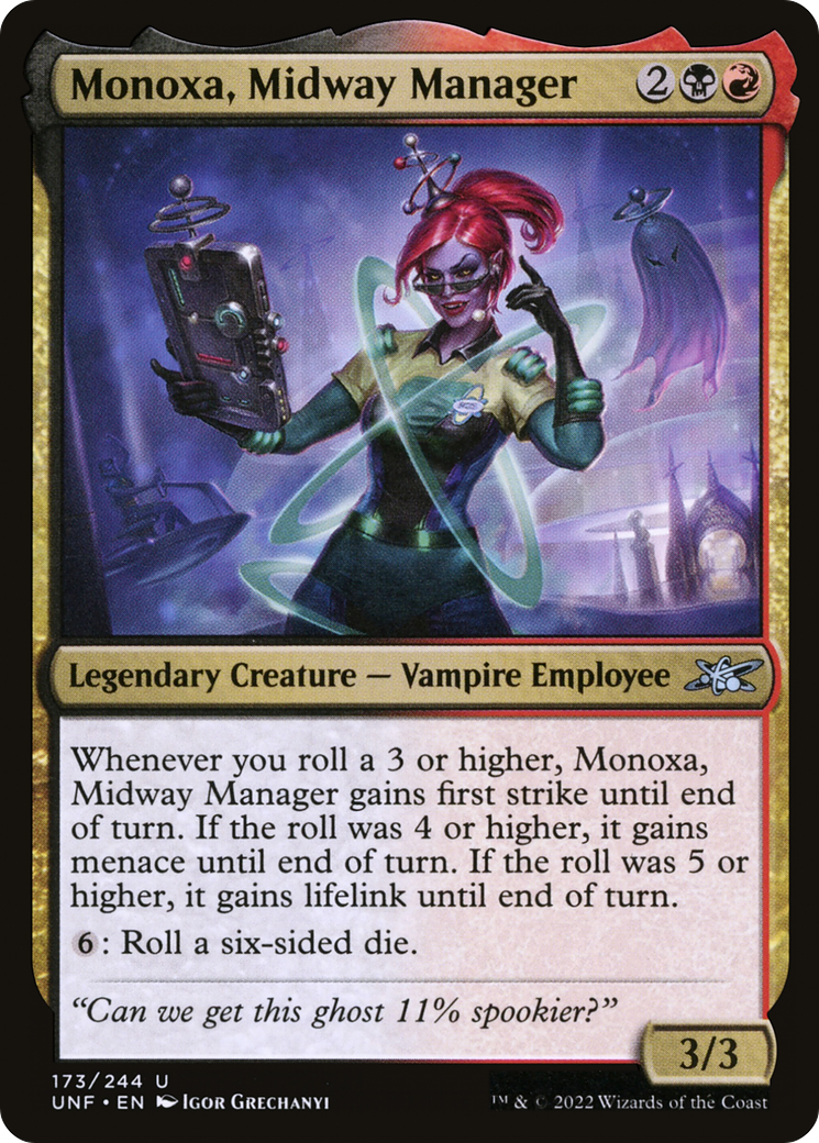 Monoxa, Midway Manager (UNF-173) - Unfinity Foil