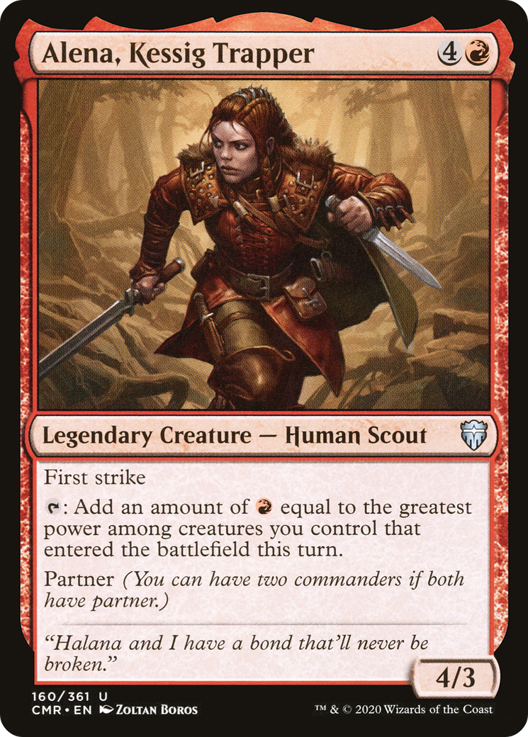 Alena, Kessig Trapper (CMR-160) - Commander Legends