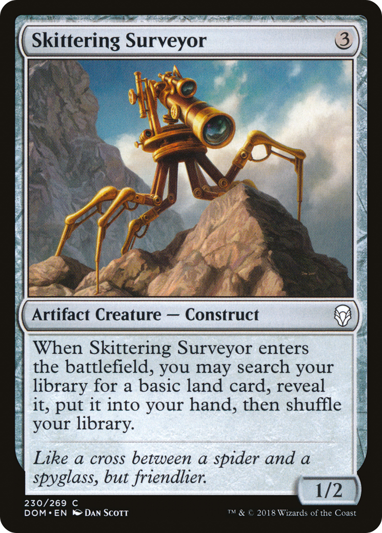 Skittering Surveyor (DOM-230) - Dominaria Foil