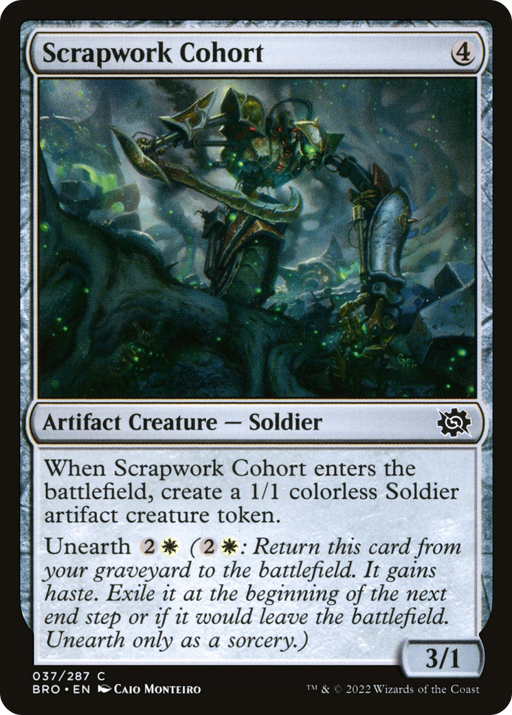 Scrapwork Cohort (BRO-037) - The Brothers' War Foil