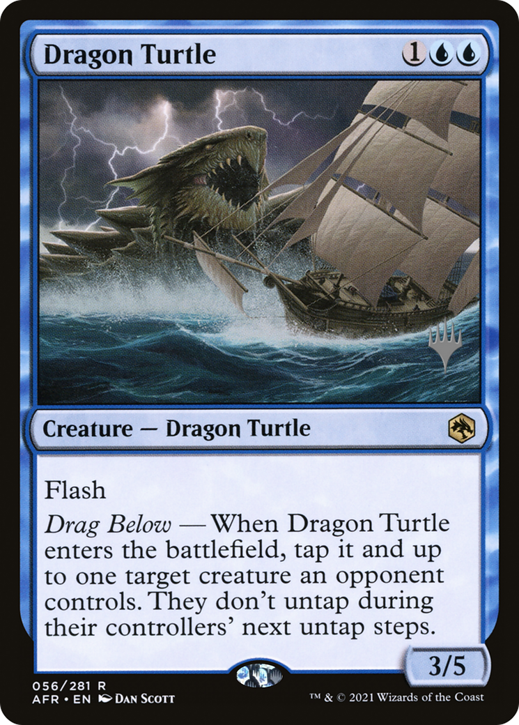 Dragon Turtle (PPAFR-056) - Adventures in the Forgotten Realms Promos