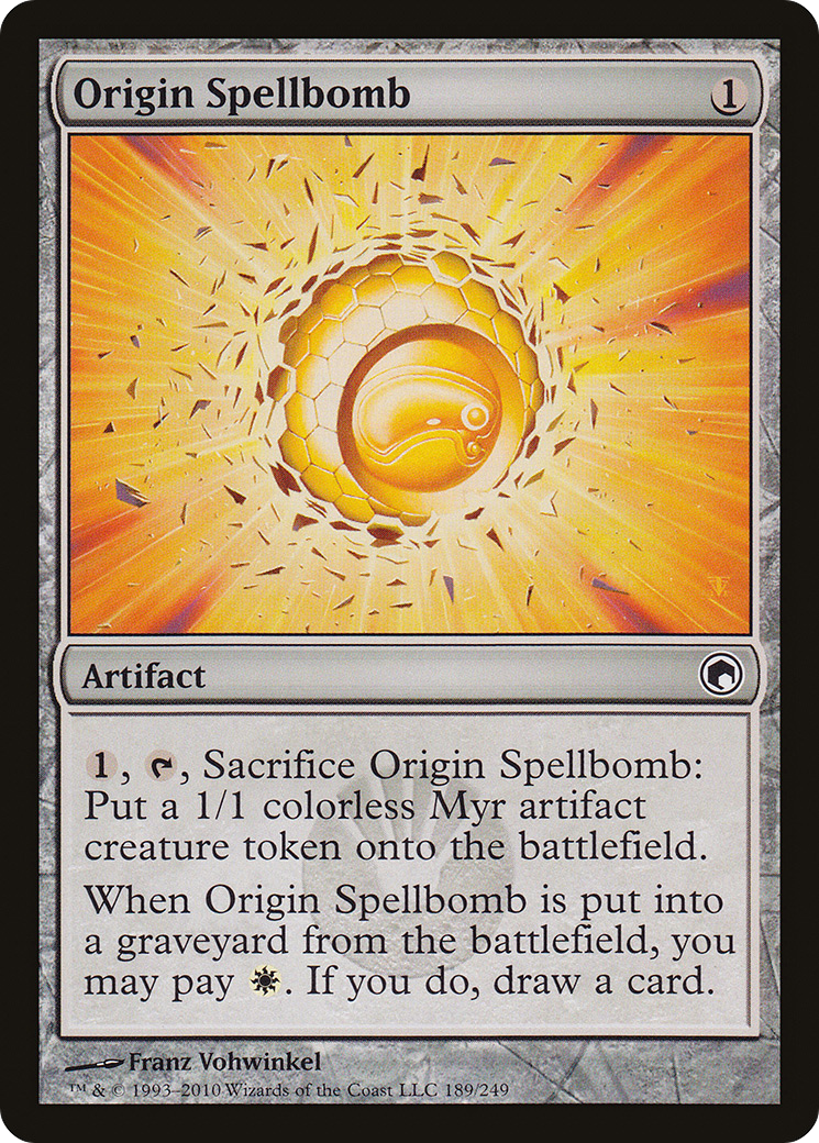 Origin Spellbomb (SOM-189) - Scars of Mirrodin