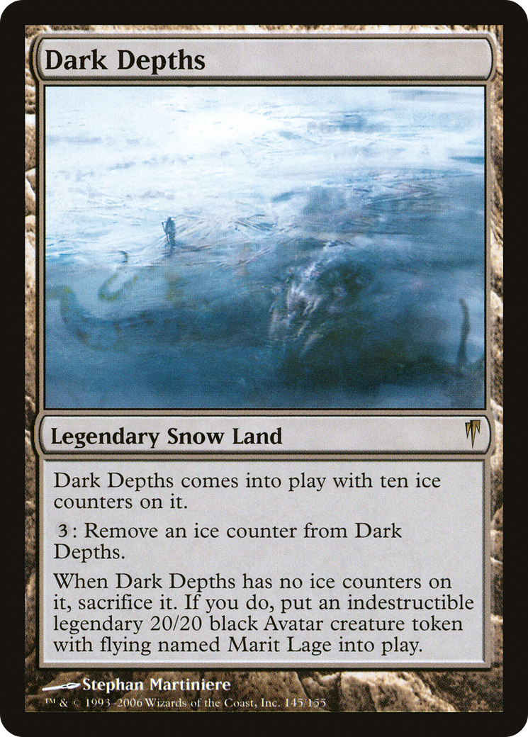 Dark Depths (CSP-145) - Coldsnap Foil