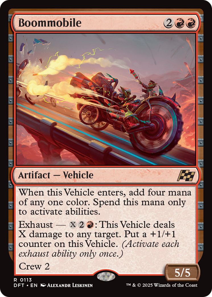 Boommobile (DFT-113) - Aetherdrift Foil