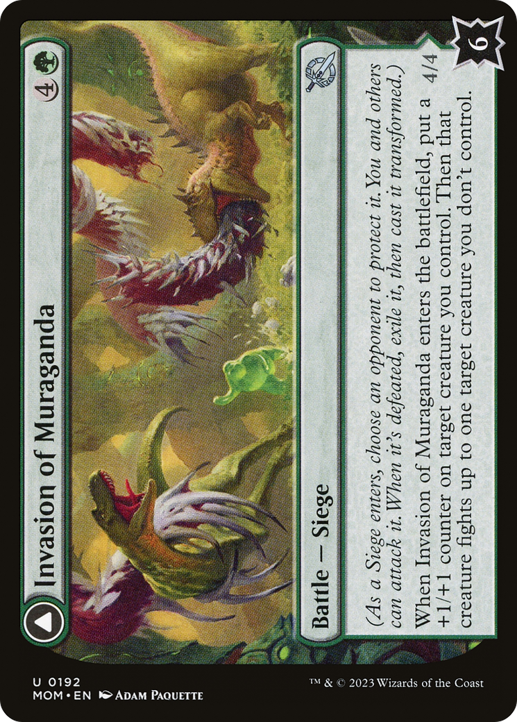Invasion of Muraganda // Primordial Plasm (MOM-192) - March of the Machine Foil