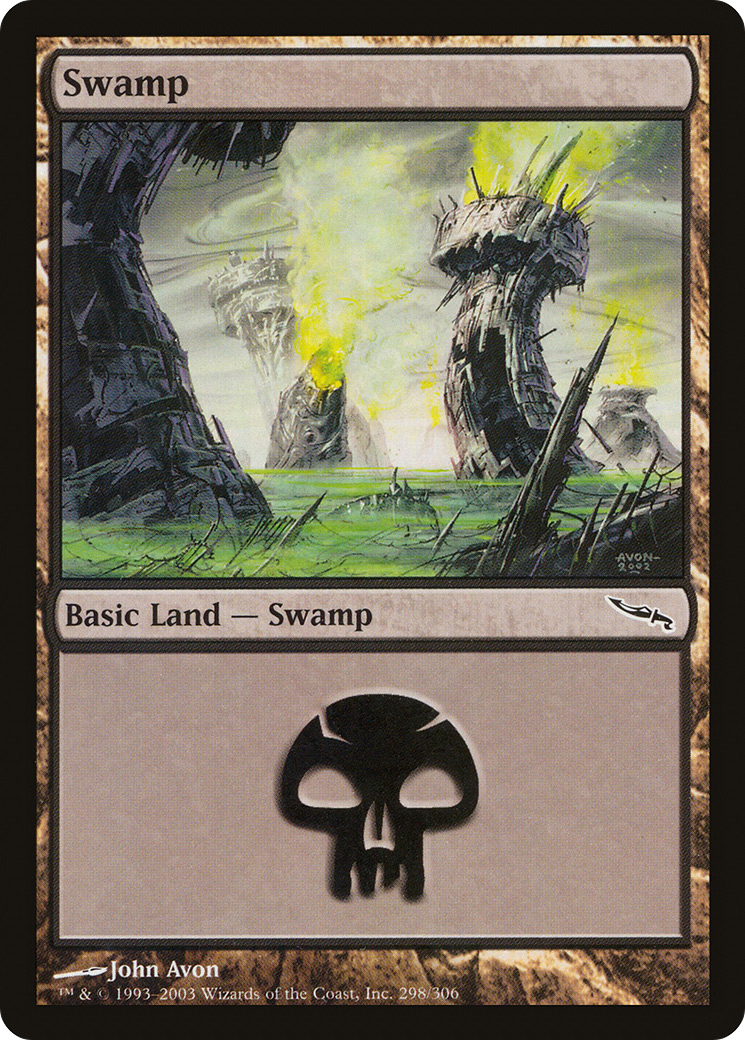 Swamp (MRD-298) - Mirrodin