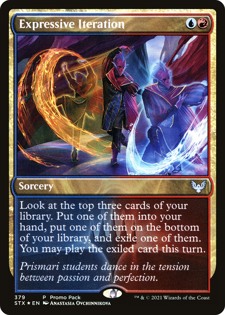Expressive Iteration (PPSTX-379) - Strixhaven: School of Mages Foil