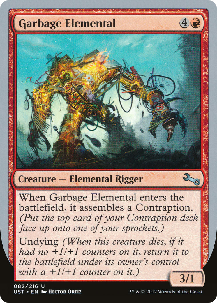 Garbage Elemental (UST-082) - Unstable Foil
