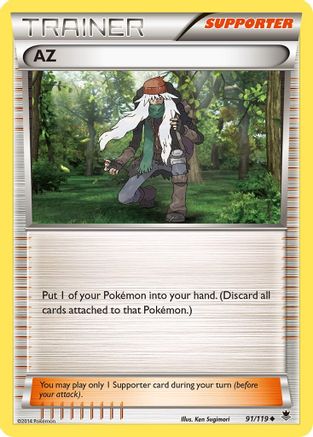 AZ 091/119  XY  Phantom Forces - Uncommon