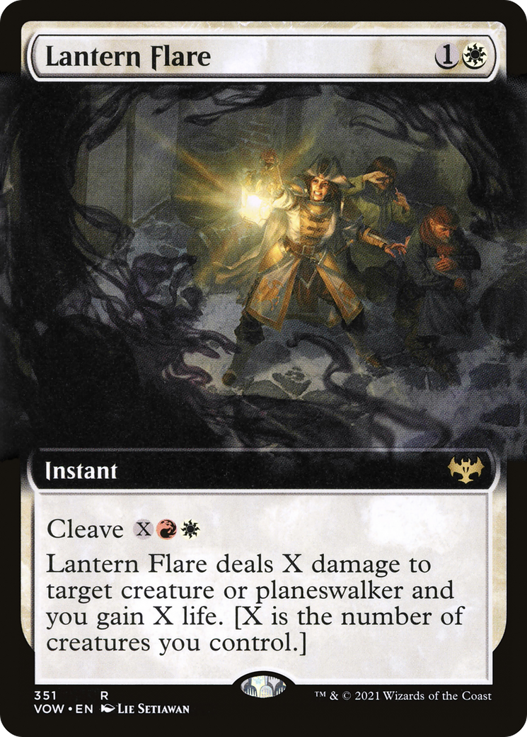 Lantern Flare (VOW-351) - Innistrad: Crimson Vow: (Extended Art) Foil