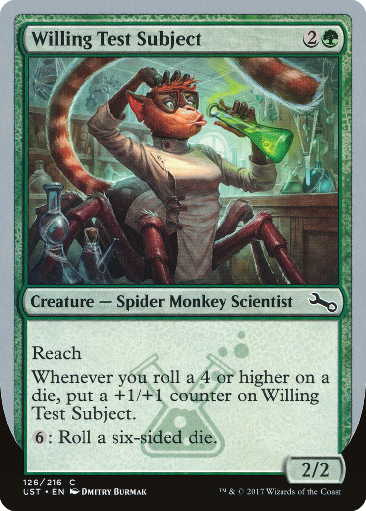 Willing Test Subject (UST-126) - Unstable Foil