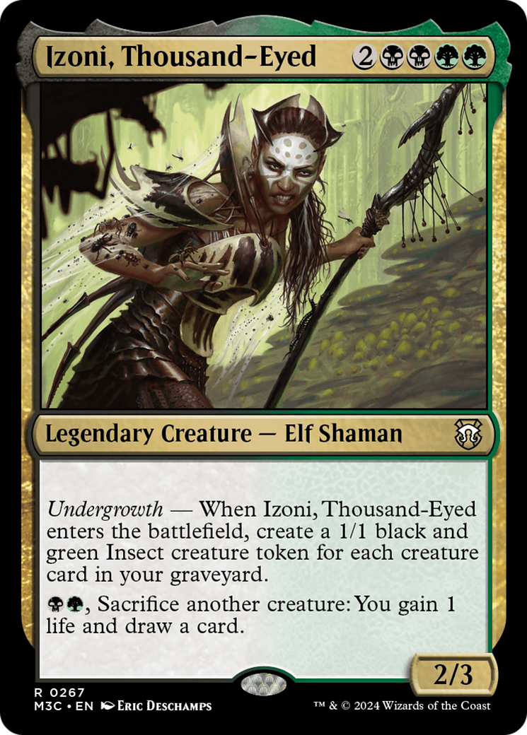 Izoni, Thousand-Eyed (M3C-267) - Modern Horizons 3 Commander