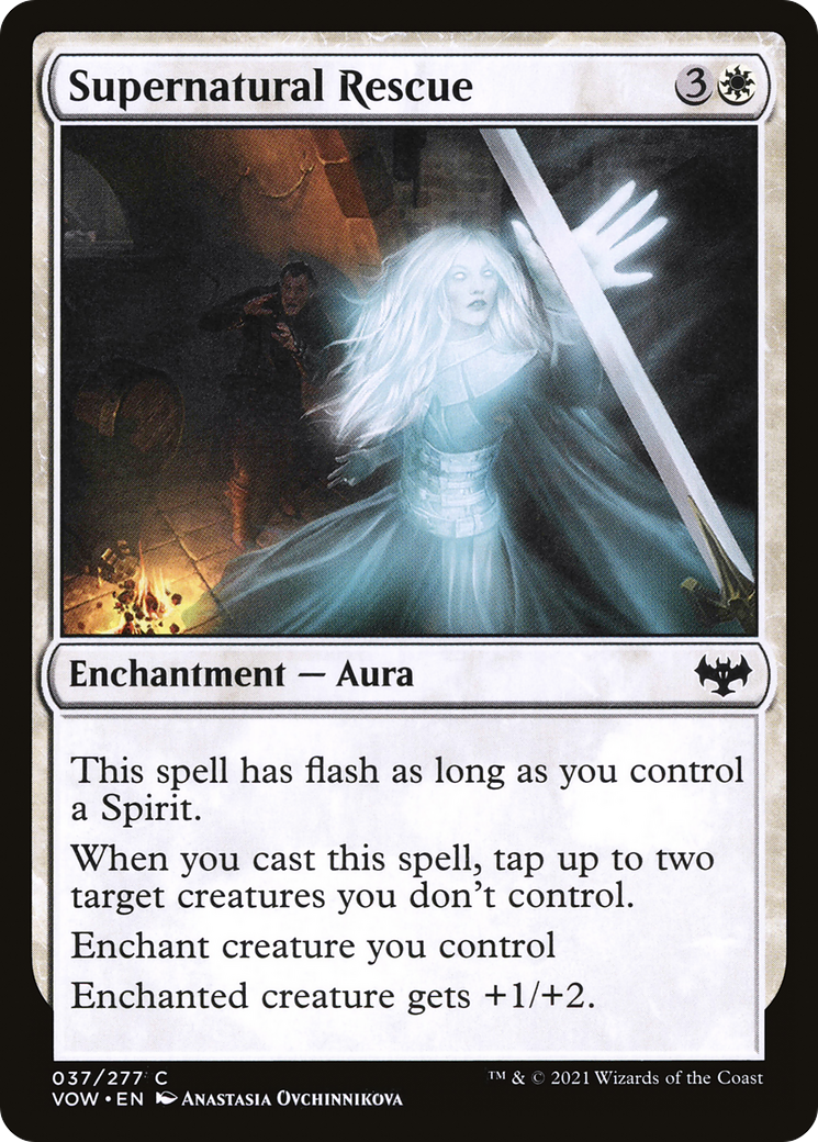 Supernatural Rescue (VOW-037) - Innistrad: Crimson Vow