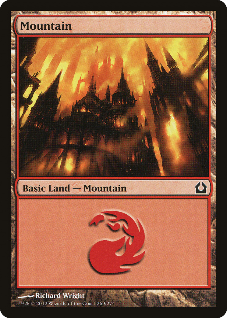 Mountain (RTR-269) - Return to Ravnica Foil