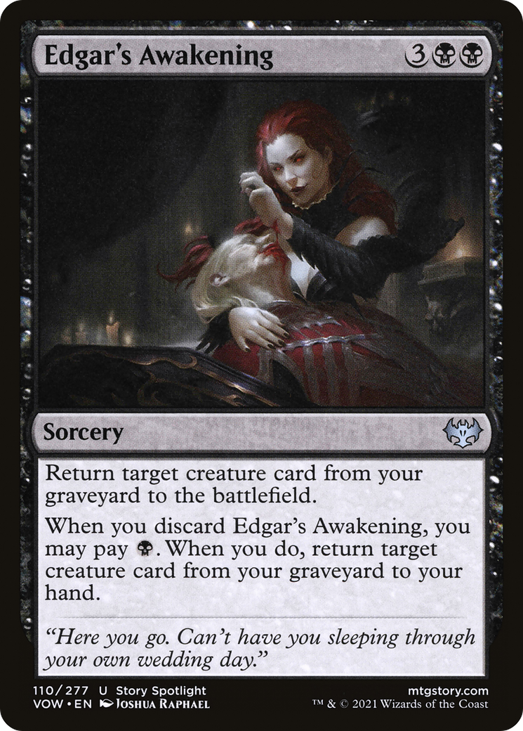 Edgar's Awakening (VOW-110) - Innistrad: Crimson Vow