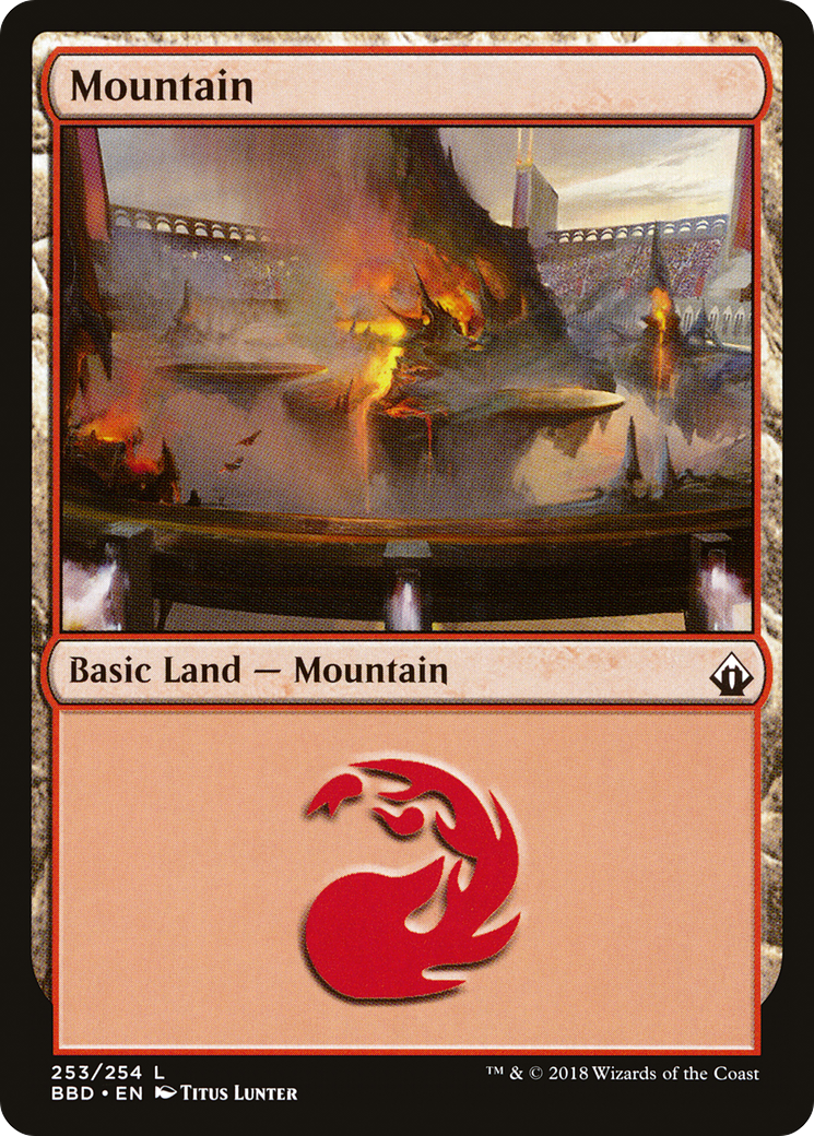 Mountain (BBD-253) - Battlebond Foil