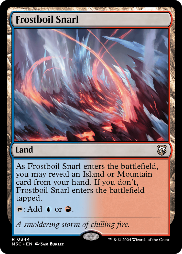 Frostboil Snarl (M3C-344) - Modern Horizons 3 Commander Foil