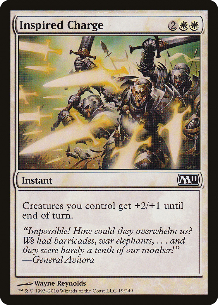Inspired Charge (M11-019) - Magic 2011