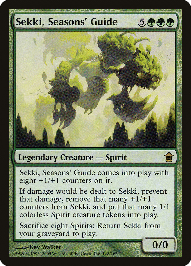 Sekki, Seasons' Guide (SOK-148) - Saviors of Kamigawa Foil