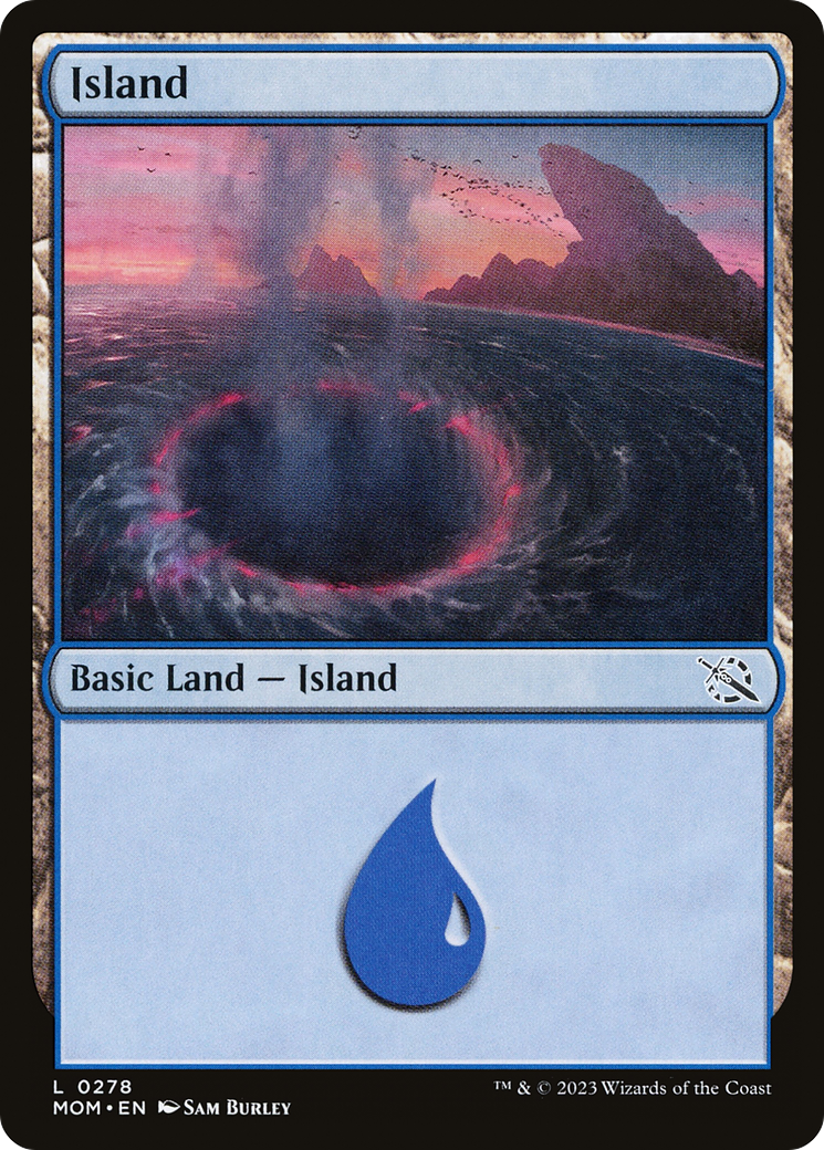 Island (MOM-278) - March of the Machine Foil
