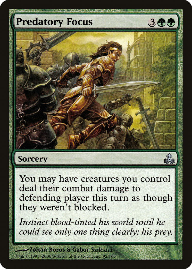 Predatory Focus (GPT-092) - Guildpact
