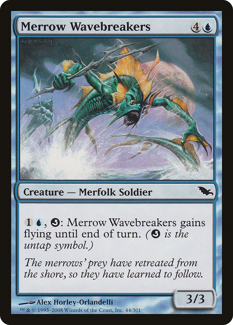 Merrow Wavebreakers (SHM-044) - Shadowmoor Foil