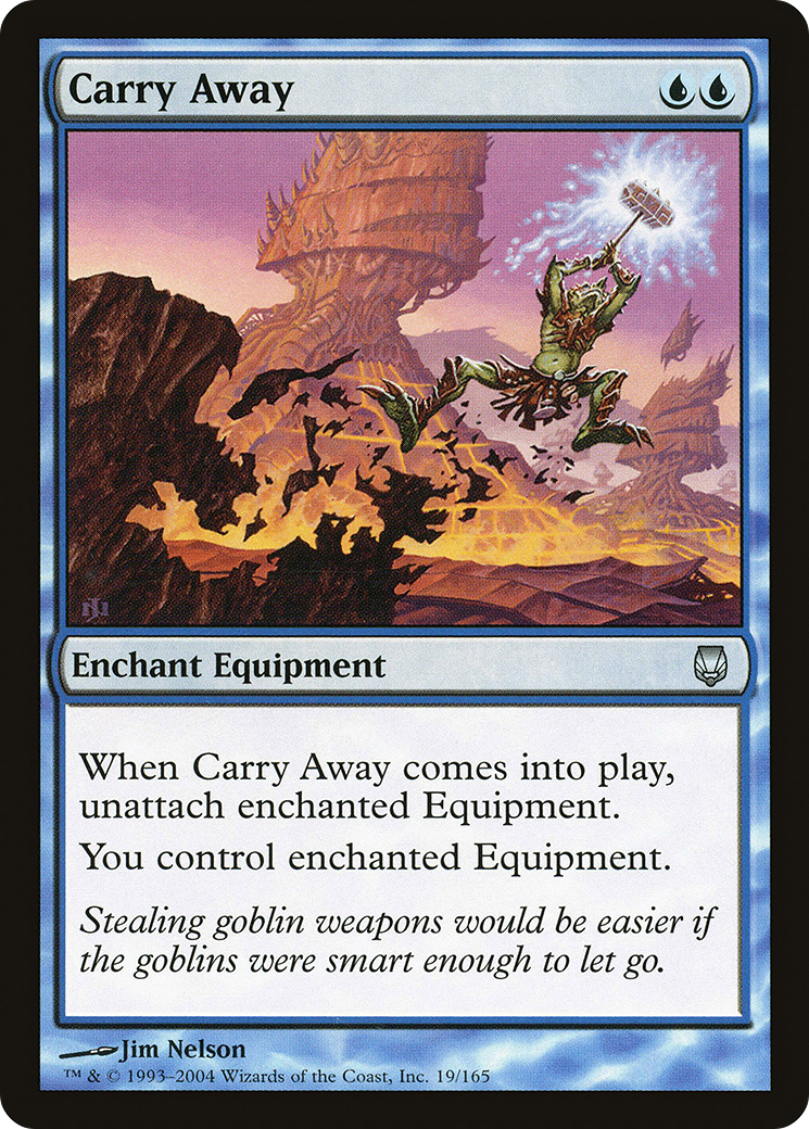 Carry Away (DST-019) - Darksteel Foil