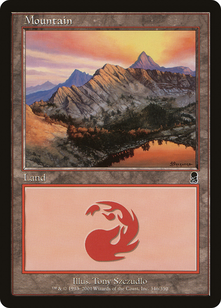 Mountain (ODY-346) - Odyssey Foil