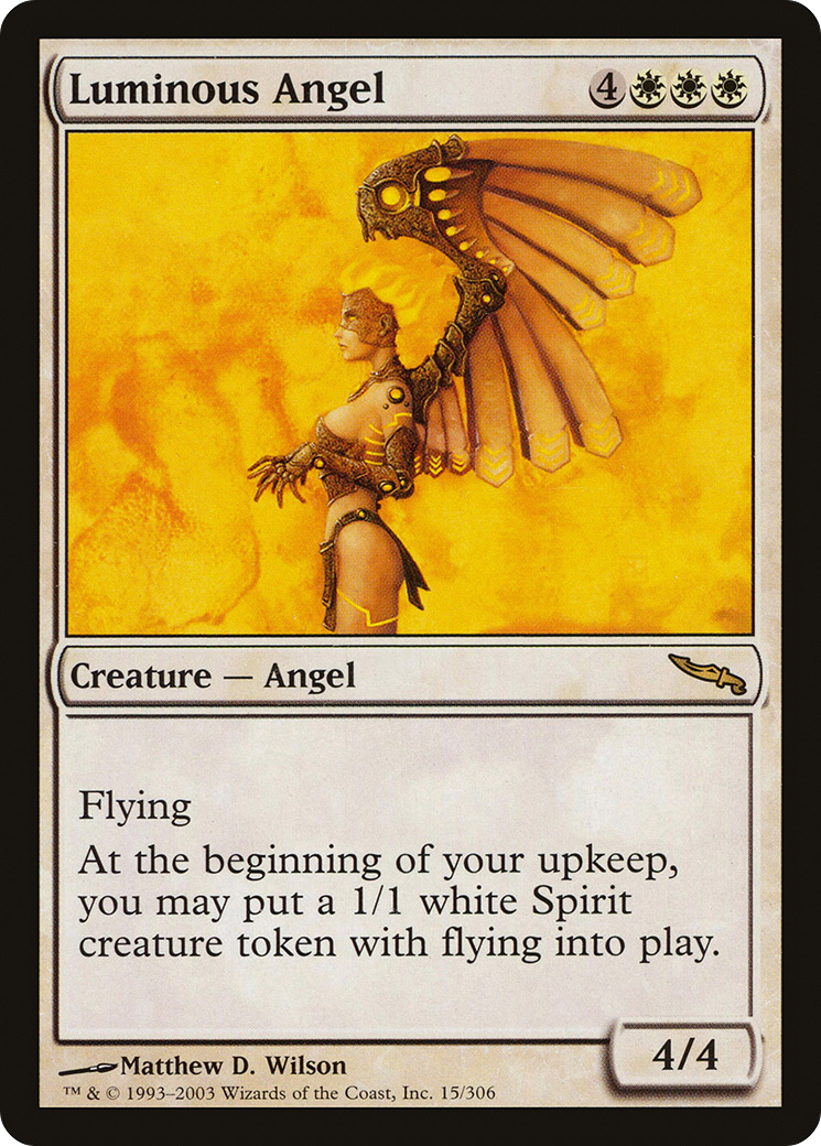 Luminous Angel (MRD-015) - Mirrodin