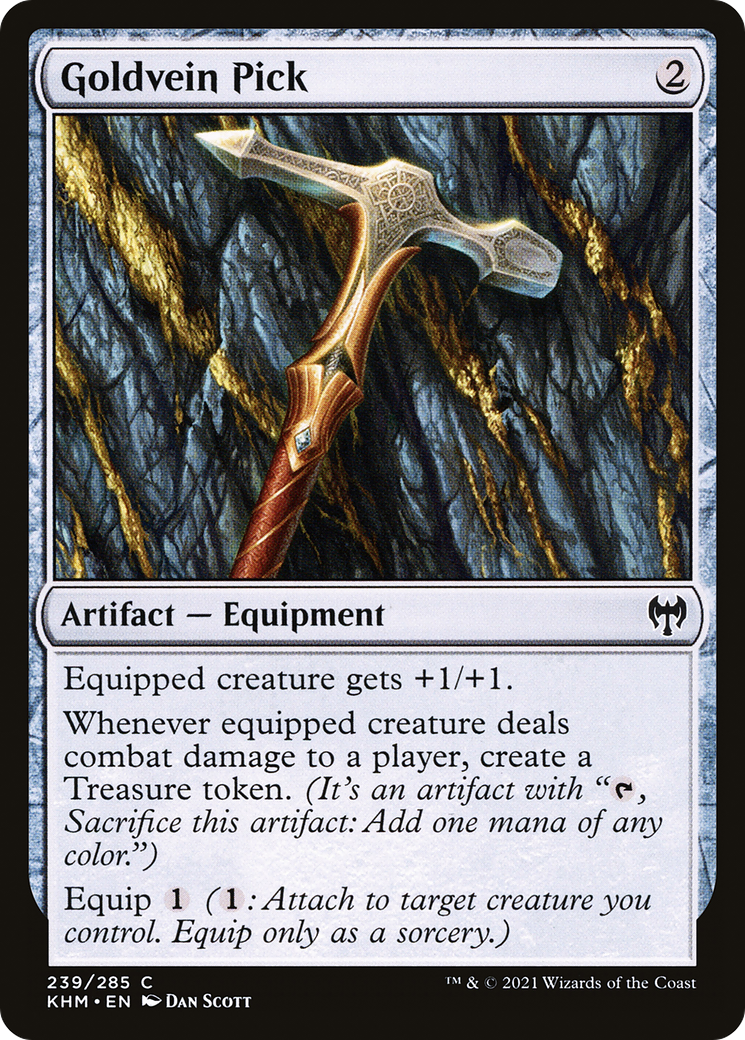 Goldvein Pick (KHM-239) - Kaldheim