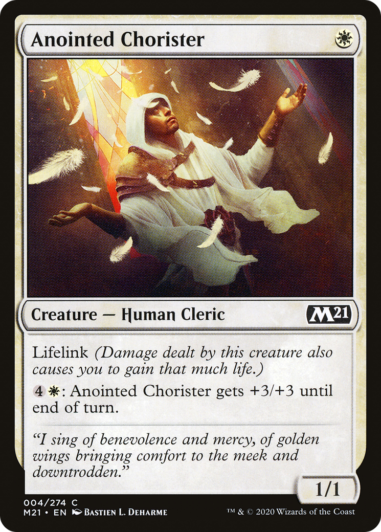 Anointed Chorister (M21-004) - Core Set 2021 Foil