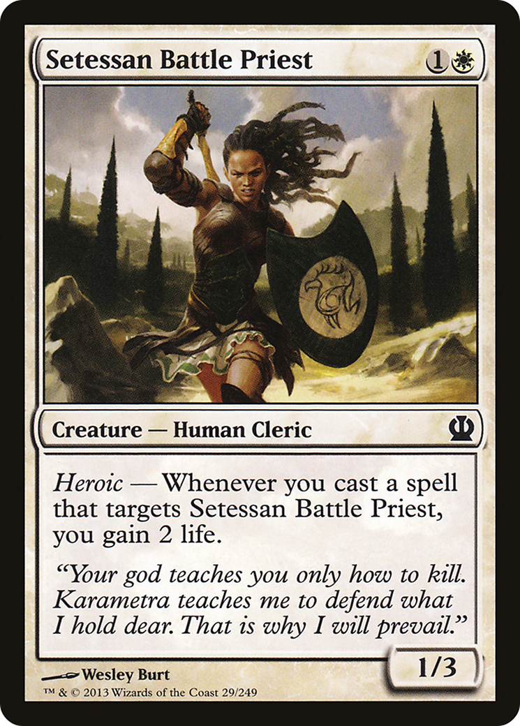 Setessan Battle Priest (THS-029) - Theros