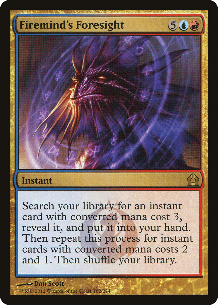 Firemind's Foresight (RTR-162) - Return to Ravnica Foil