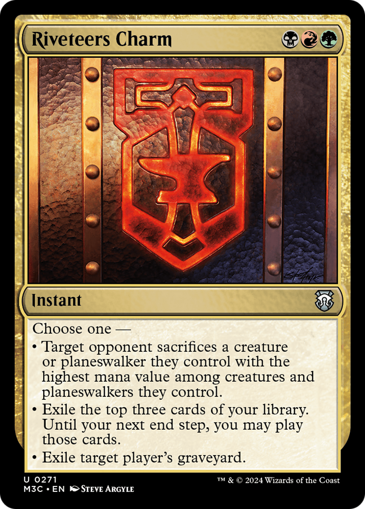Riveteers Charm (M3C-271) - Modern Horizons 3 Commander