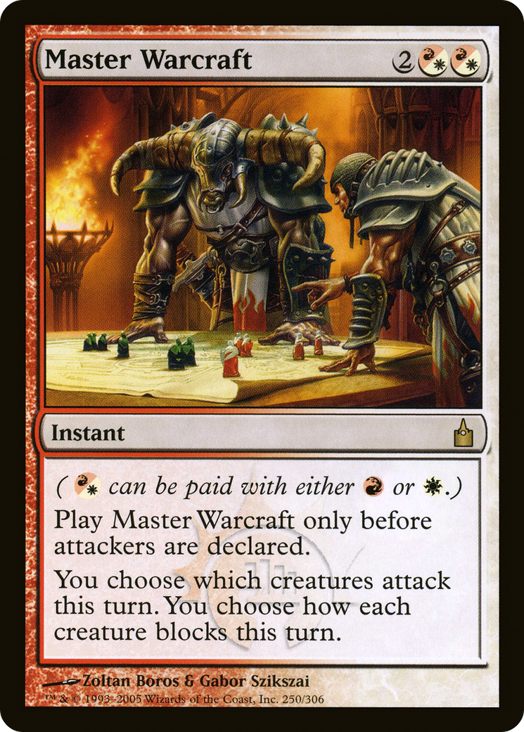 Master Warcraft (RAV-250) - Ravnica: City of Guilds Foil