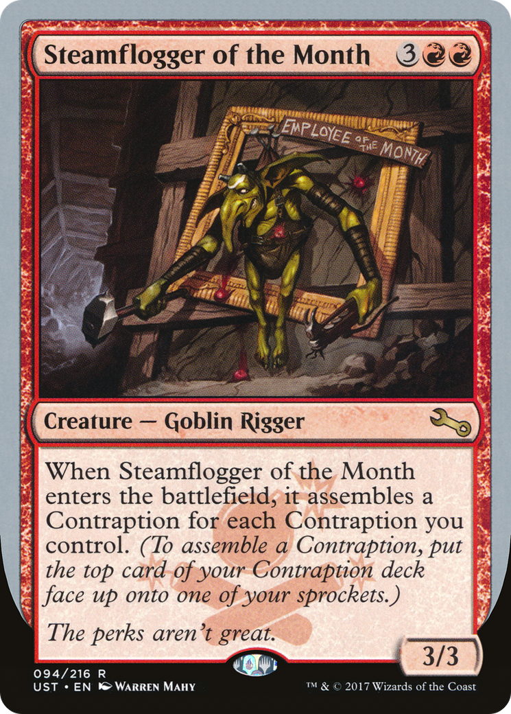 Steamflogger of the Month (UST-094) - Unstable Foil