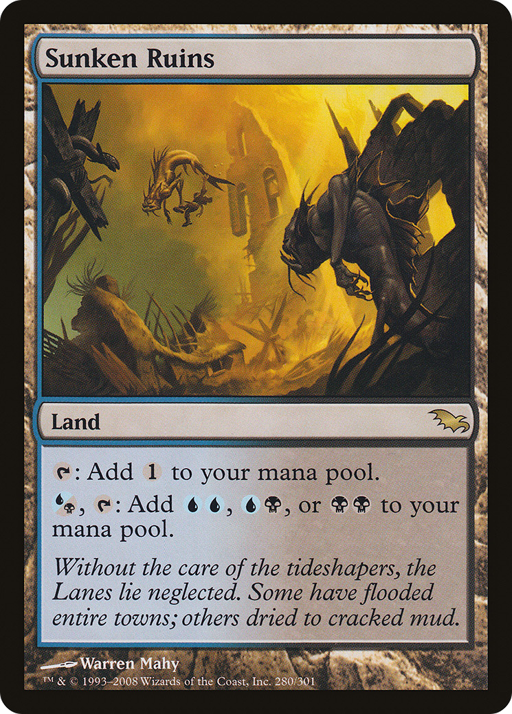 Sunken Ruins (SHM-280) - Shadowmoor