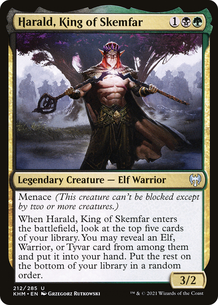 Harald, King of Skemfar (KHM-212) - Kaldheim