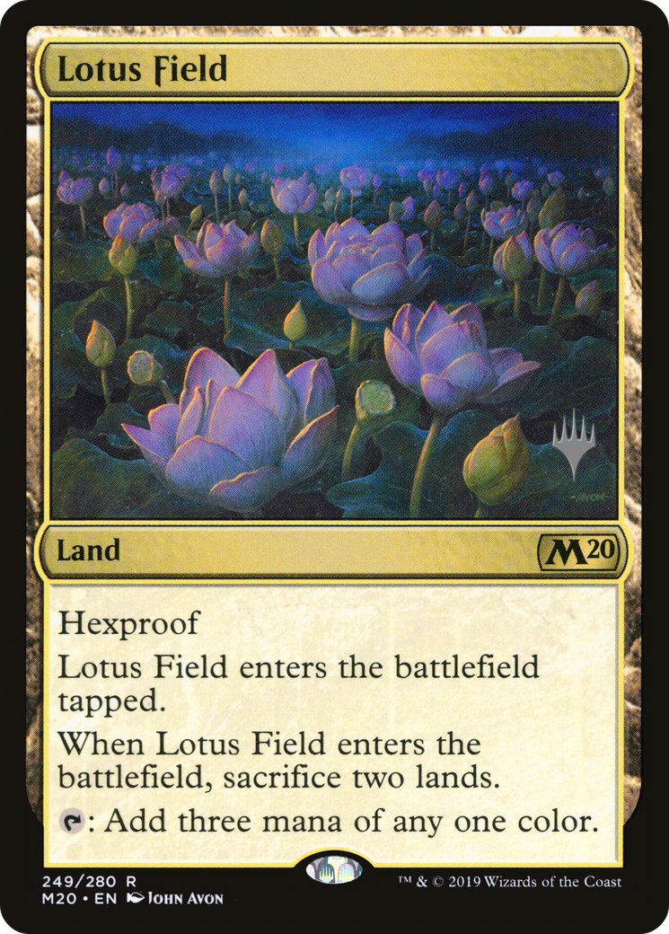 Lotus Field (PPM20-249P) - Core Set 2020 Promos