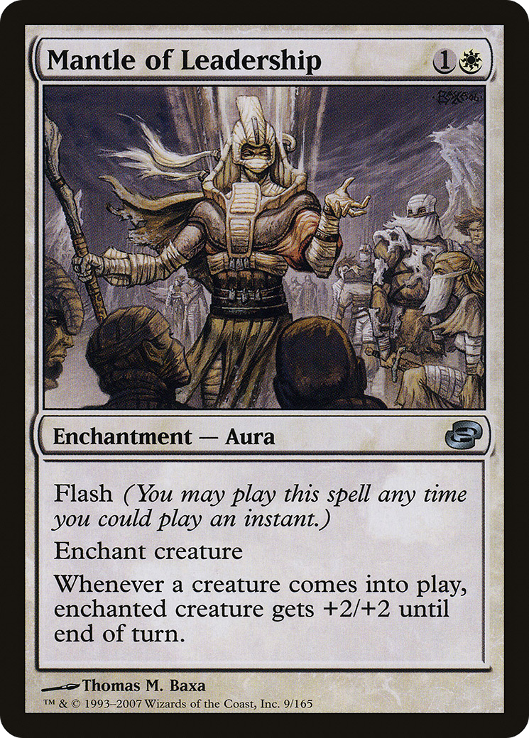 Mantle of Leadership (PLC-009) - Planar Chaos Foil