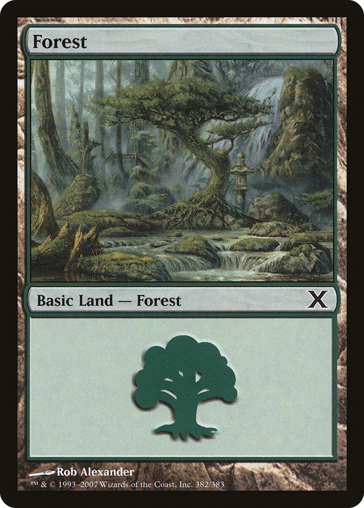 Forest (10E-382) - Tenth Edition Foil