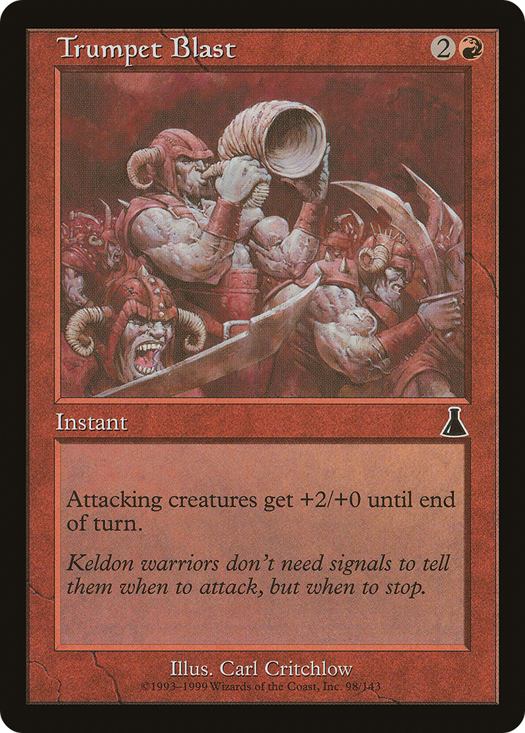 Trumpet Blast (UDS-098) - Urza's Destiny