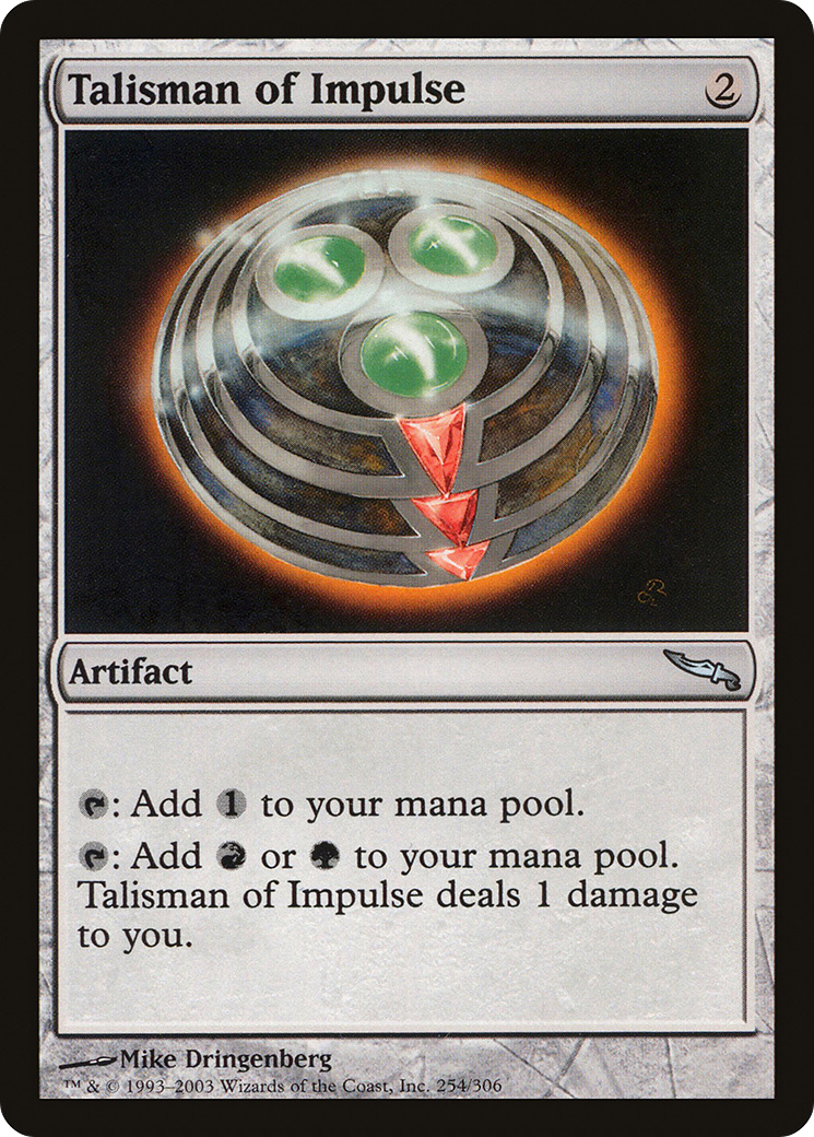 Talisman of Impulse (MRD-254) - Mirrodin Foil