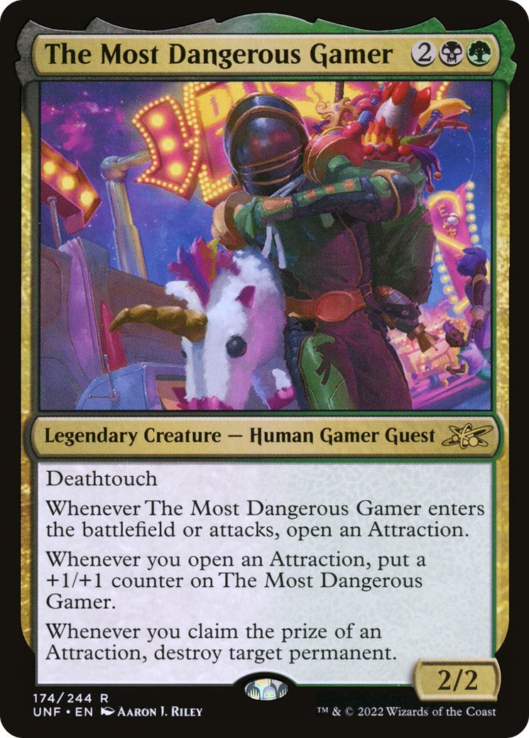 The Most Dangerous Gamer (UNF-174) - Unfinity Foil