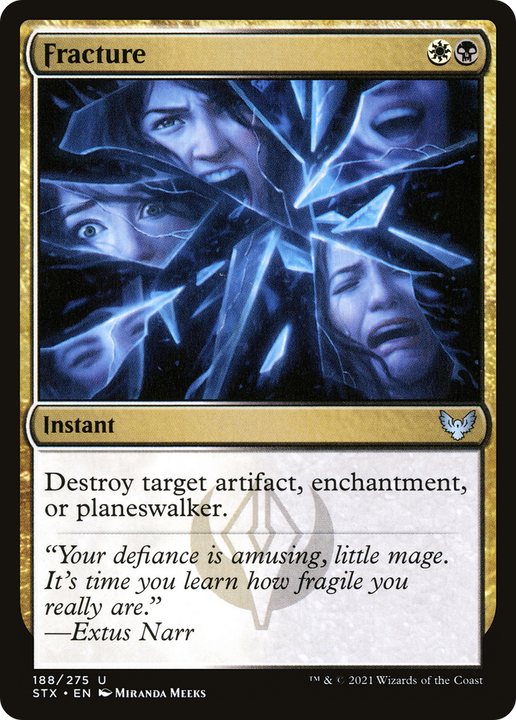 Fracture (STX-188) - Strixhaven: School of Mages Foil