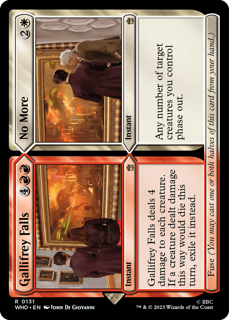 Gallifrey Falls // No More (WHO-131) - Doctor Who Foil