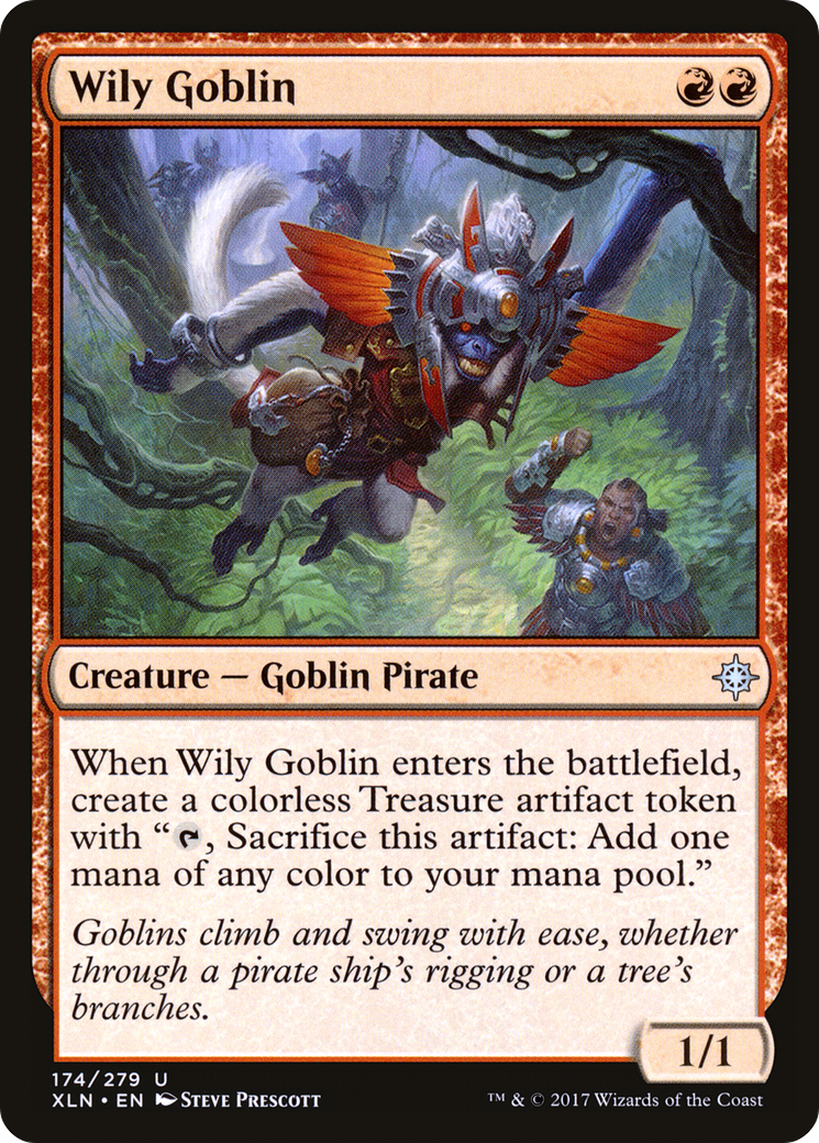 Wily Goblin (XLN-174) - Ixalan Foil