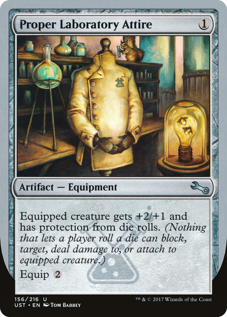 Proper Laboratory Attire (UST-156) - Unstable Foil