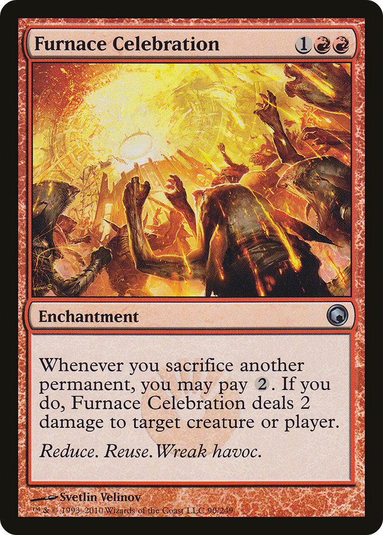 Furnace Celebration (SOM-090) - Scars of Mirrodin