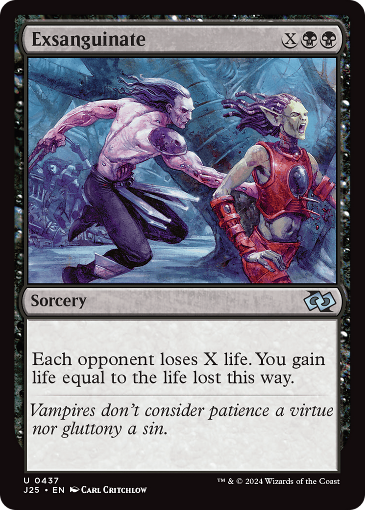 Exsanguinate (J25-437) - Foundations Jumpstart